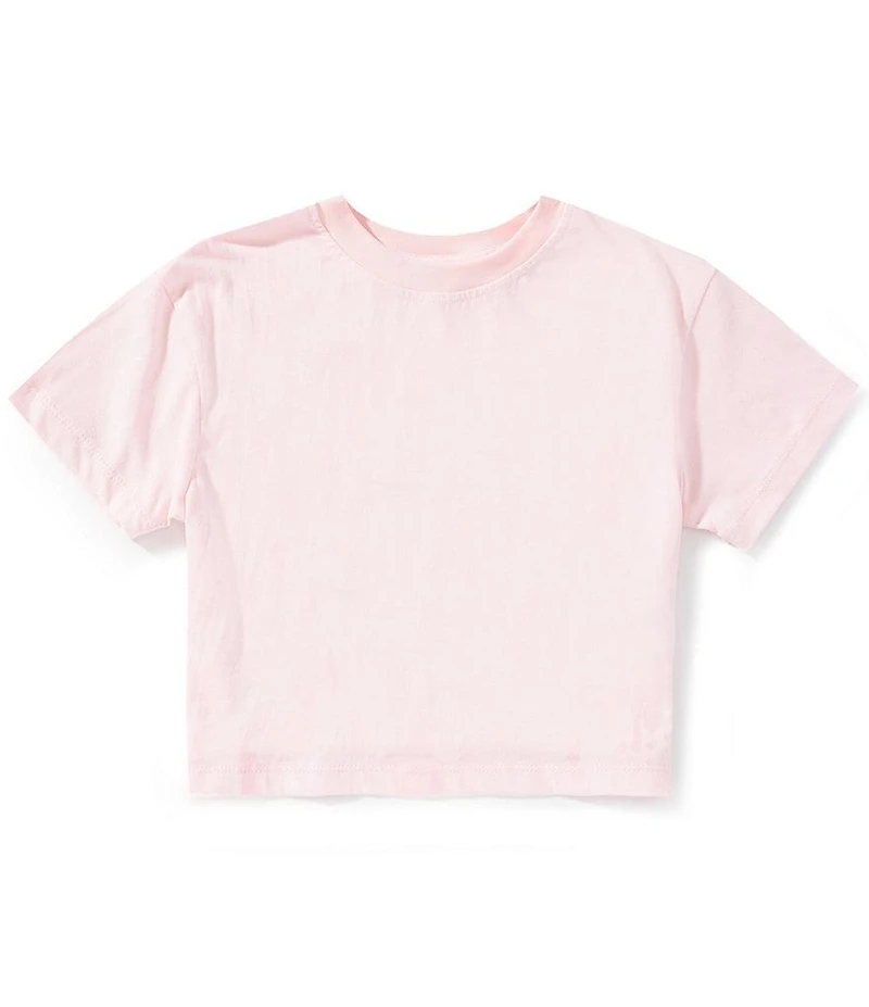 Copper Key Little Girls Short Sleeve Boxy Tee