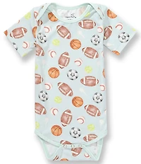 Copper Pearl Baby Boys Short Sleeve Sport Medley Bodysuit