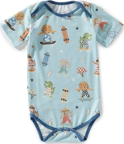Copper Pearl Baby Boys Tanner Short Sleeve Bodysuit