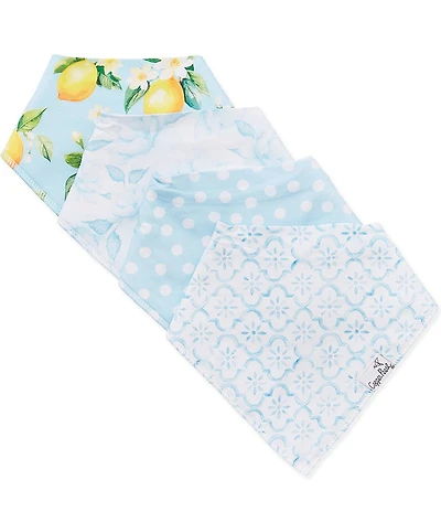 Copper Pearl Baby Girls Melody Bandana Bib Set