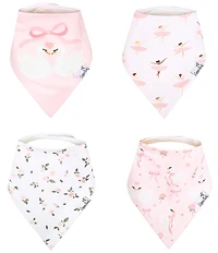 Copper Pearl Baby Girls Katerina Bib 4-Piece Set