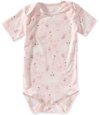 Copper Pearl Baby Girls Short Sleeve Allover Print Adelia Bodysuit