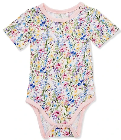 Copper Pearl Baby Girls Short Sleeve Bodysuit