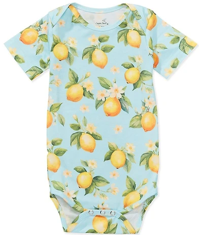 Copper Pearl Baby Girls Short Sleeve Melody Bodysuit