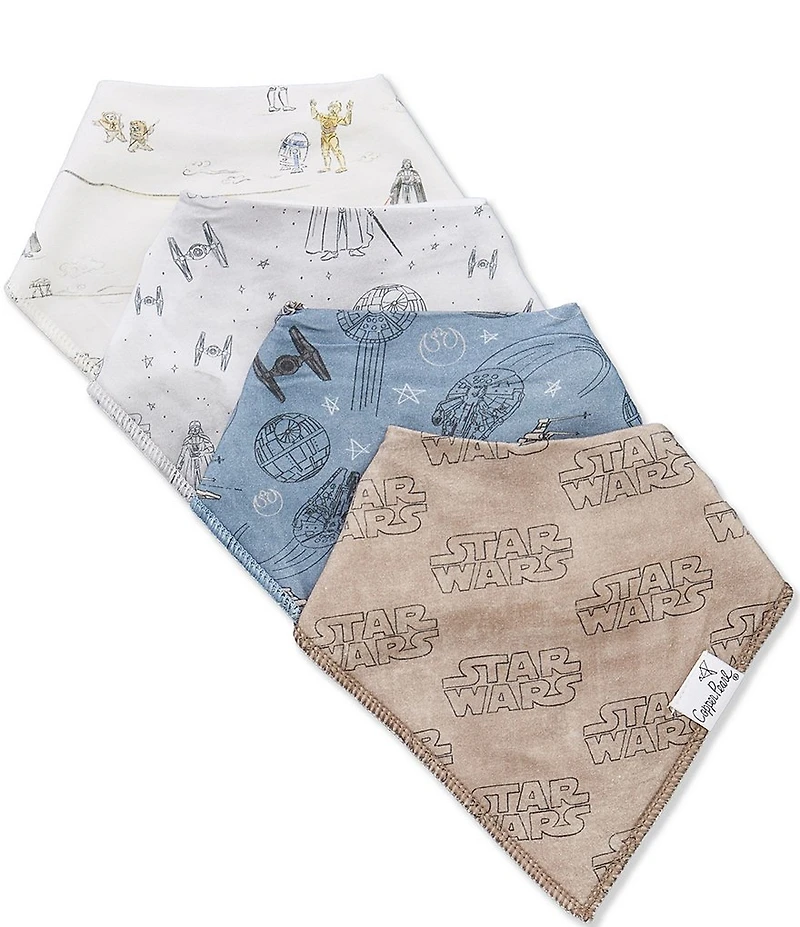 Copper Pearl Baby Girls Tatooine Bandana Bib Set