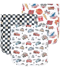 Copper Pearl x Disney Baby Boys Cars Print Burp Cloths 3-Pack