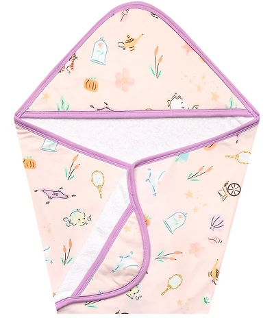 Copper Pearl x Disney Baby Girls Enchanted Friends Hooded Towel
