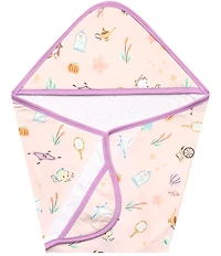 Copper Pearl x Disney Baby Girls Enchanted Friends Hooded Towel
