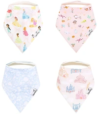 Copper Pearl x Disney Baby Girls Princess -Piece Bib Set