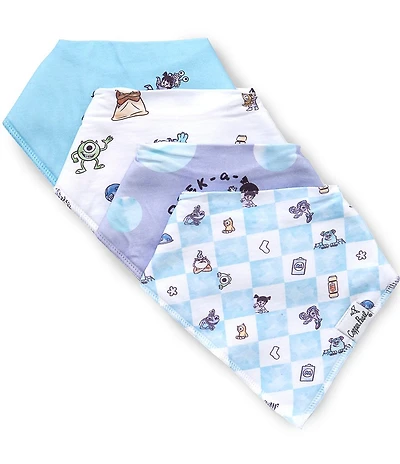 Copper Pearl X Disney Monsters Inc Medley 4pc Bib Set