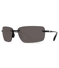 Costa Unisex Gulf Shore Polarized Rimless Sunglasses