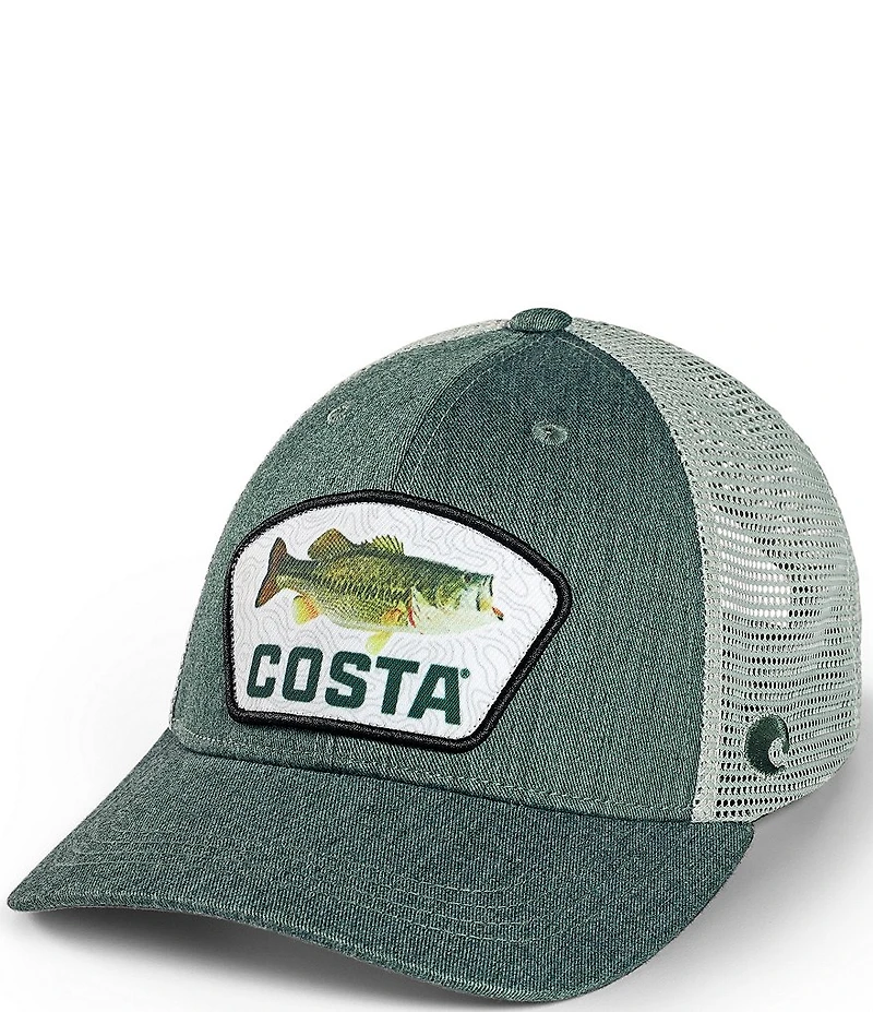 Costa Largemouth Bass Topo Trucker Hat