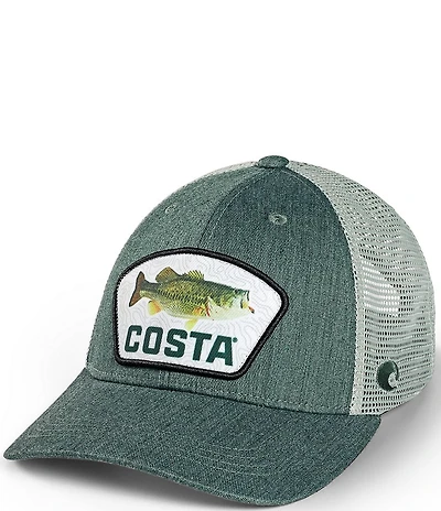 Costa Largemouth Bass Topo Trucker Hat