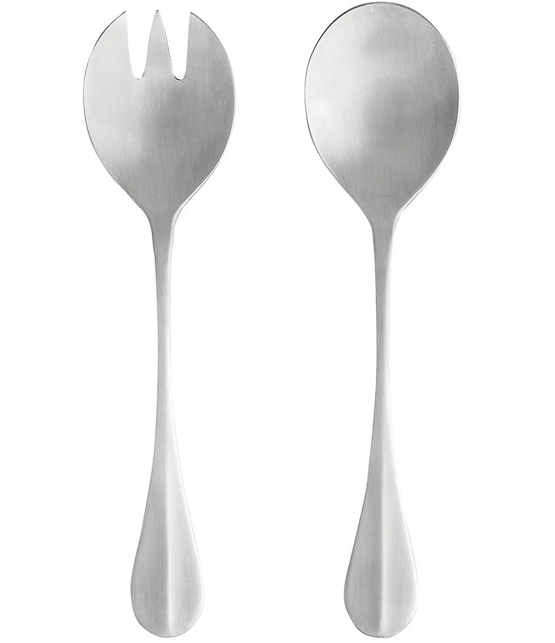 Costa Nova Nau Collection 2-Piece Brushed Salad Serving Set