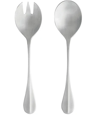 Costa Nova Nau Collection 2-Piece Brushed Salad Serving Set