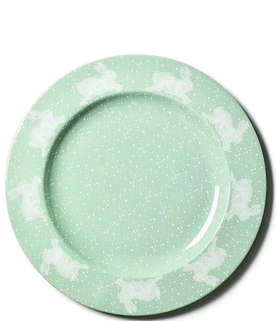 Coton Colors Easter Speckled Rabbit Round Platter