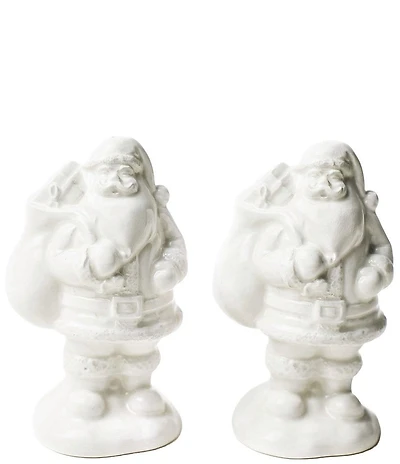 Coton Colors Holiday Santa Salt and Pepper Shaker Set