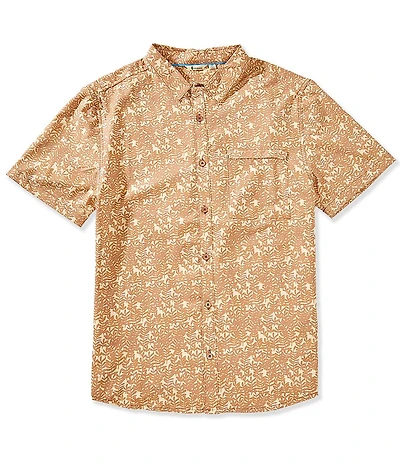 Cotopaxi Cambio Allover Print Short Sleeve Woven Shirt
