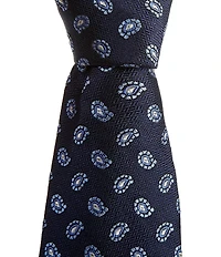 Cremieux Adam Pine 3 1/4#double; Traditional Woven Silk Tie