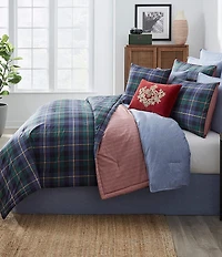 Cremieux Avery Collection Plaid Comforter Mini Set