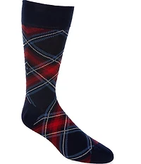 Cremieux Avery Plaid Crew Dress Socks