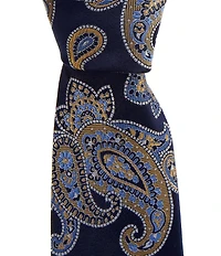 Cremieux Bedford Paisley 3 3/8#double; Woven Silk Tie