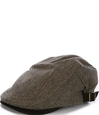 Cremieux Blue Label Herringbone Driver Hat