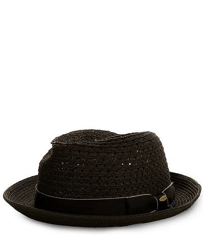 Cremieux Blue Label Paper Braid Fedora Hat