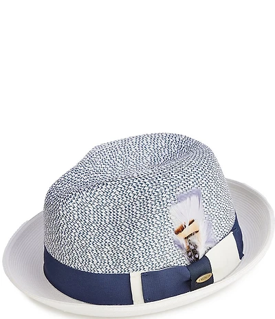 Cremieux Blue Label Provence Collection Paperbraid Fedora Hat