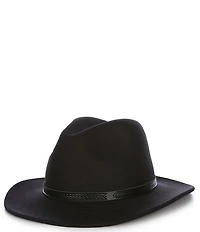 Cremieux Blue Label Safari Hat With Faux Leather Band