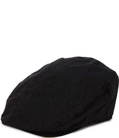 Cremieux Blue Label Solid Linen Driver Hat