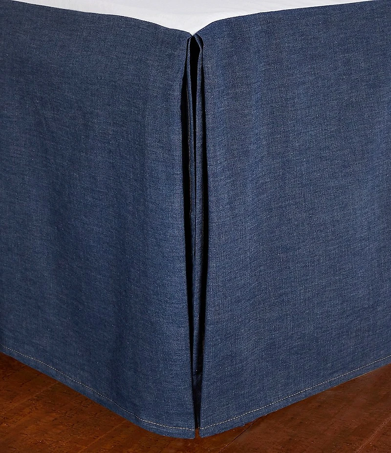 Cremieux Denim Bedskirt