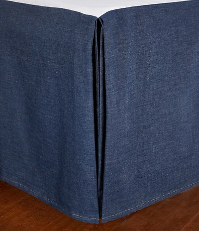 Cremieux Denim Bedskirt