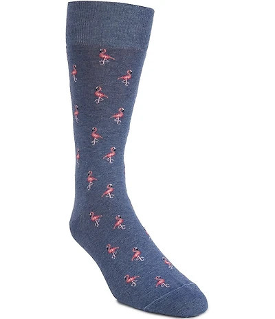 Cremieux Flamingo Crew Socks