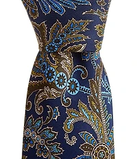 Cremieux Jose Paisley Print Traditional Woven Silk Tie
