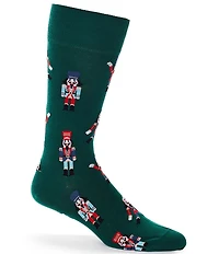 Cremieux Nutcracker Crew Dress Socks