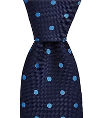Cremieux Oxford Dot Traditional Silk Tie
