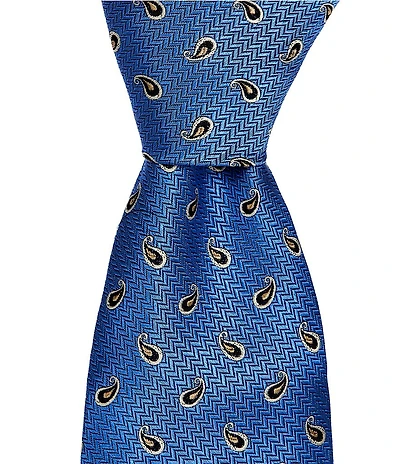 Cremieux Regent Pine Traditional Silk Tie