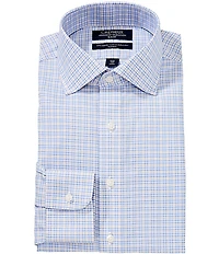 Cremieux Slim Fit Non-Iron Spread Collar Check Dress Shirt