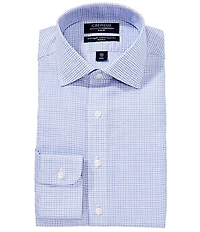 Cremieux Slim Fit Non-Iron Spread Collar Check Print Dress Shirt