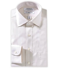Cremieux Sullivan Classic Fit Spread Collar Herringbone Dress Shirt