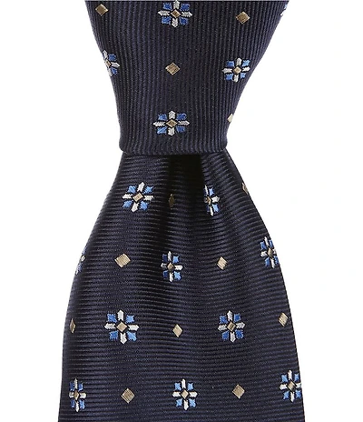 Cremieux Atlas Star 3 3/8 Traditional Silk Tie