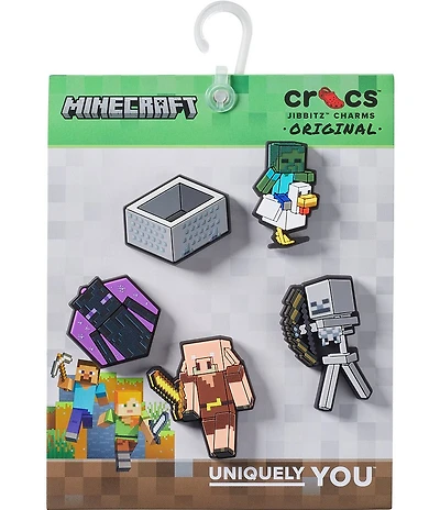 Crocs Boys' Minecraft Jibbitz™ Charms 5-Pack
