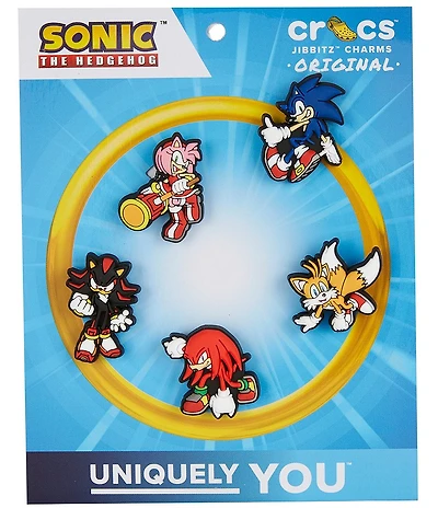 Crocs Kids' Sonic the Hedgehog Jibbitz™ Charms 5-Pack