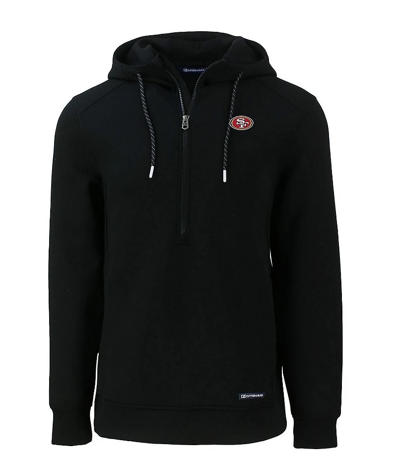Cutter & Buck NFL NFC Roam Eco Half Zip Hoodie