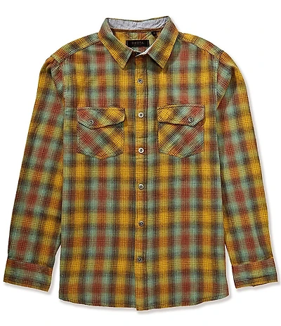 Dakota Grizzly Riley Flannel Long Sleeve Woven Shirt