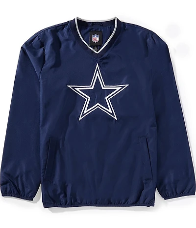 Dallas Cowboys Crossover V-Neck Jacket