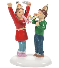 Department 56 Original Snow Village We Made It Until Midnight Figurine