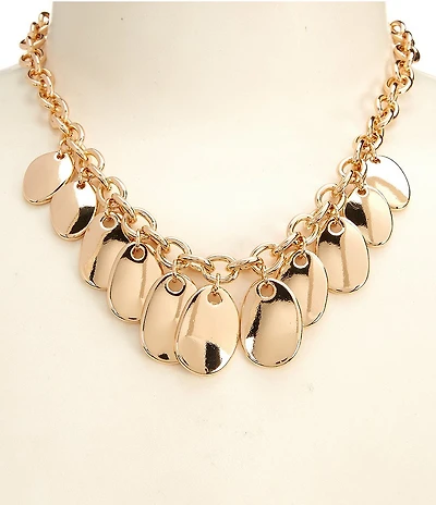Dillard's Abstract Shaky Drops Collar Necklace