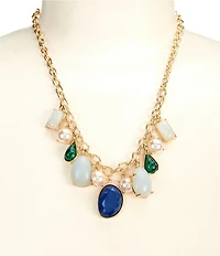 Dillard's Amalfi Blues Statement Necklace